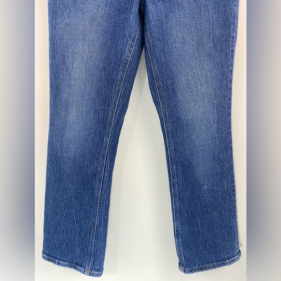 J. Crew 10" demi-boot crop jean in Stone Street wash Button fly BF545 - Picture 4 of 10